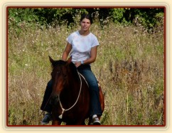 Agáta na vyjížďce "bez řízení"