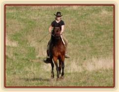 Agáta na vyjížďce