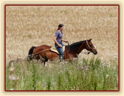 Agáta na vyjížďce