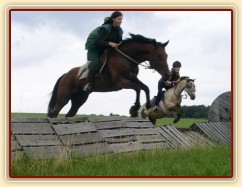 Terénní skok ve "dvojici"