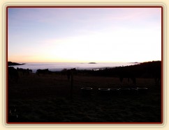 Svítání, začátek listopadu