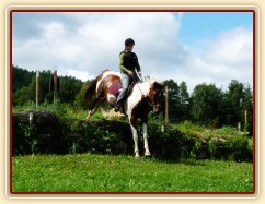 Srpen 2010, crossový trénink v Borové, seskok