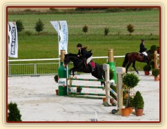 Září 2010, finále ČŠMK, parkur stupně ZL