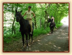 Květen 2010, první vyjížďka ve společnosti Arwen