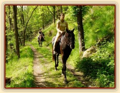 Květen 2010, první vyjížďka ve společnosti Arwen