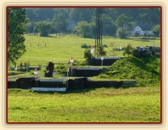 Humpolecké závodiště, terénní skoky - schody