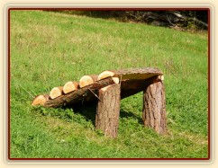 Vybudovali jsme další terénní skok - rampa na mezi