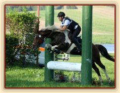 Vikina a průskok při crossu v Humpolci