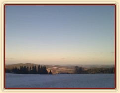 12.1.2012 - Pohled od nás do nížin bez sněhu