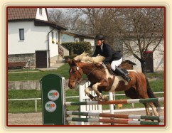 Vikina, parkur ZL Klatovy, duben 2012