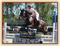 Arwen, parkur ZL Klatovy, srpen 2012