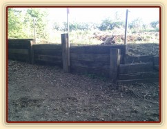 Brno, seskok  vysoký 120cm do lesa