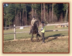 Obsedání problémového Welsh Coba Adventure, zrovna se lekl, co to na něm sedí:-)
