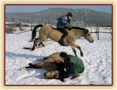 Greisy skáče přes Galena bez sedla i řízení