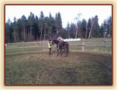 Obsedání Advíka, první nasednutí