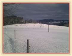 Občas jsme měli trochu sněhu...