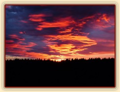 Jeden z mnoha krásných východů slunce