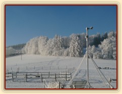 Vše je omrzlé z mlhy