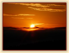 Podzimní východ slunce