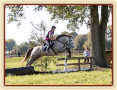 Alpinhorse Midnight Princess a Míša Haderková, MČR pony ve všestrannosti (ZL), Humpolec 28.9.2014