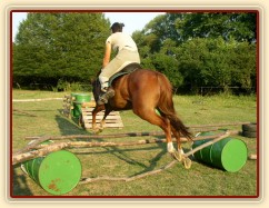 První skok dvojskoku v parkuru