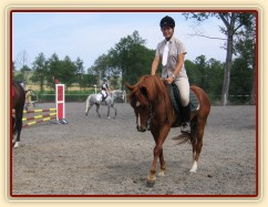 Janek opracovává před závodem v Herouticích