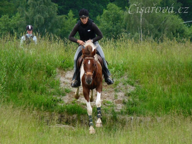 Červen 2010, trénink crossu v Pecínově