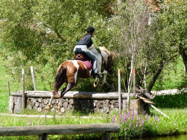 Srpen 2010, crossový trénink v Borové