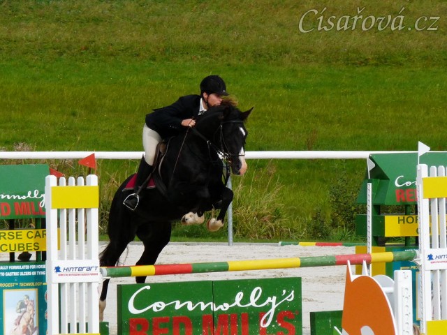 Září 2010, finále ČŠMK, parkur stupně ZL