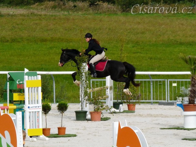 Září 2010, finále ČŠMK, parkur stupně ZL