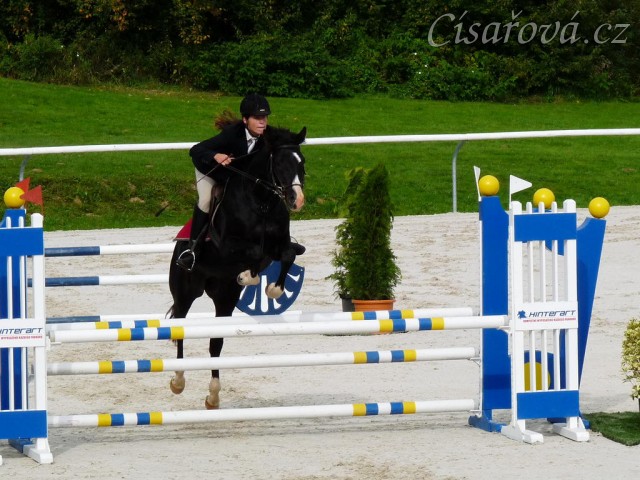 Září 2010, finále ČŠMK, parkur stupně ZL