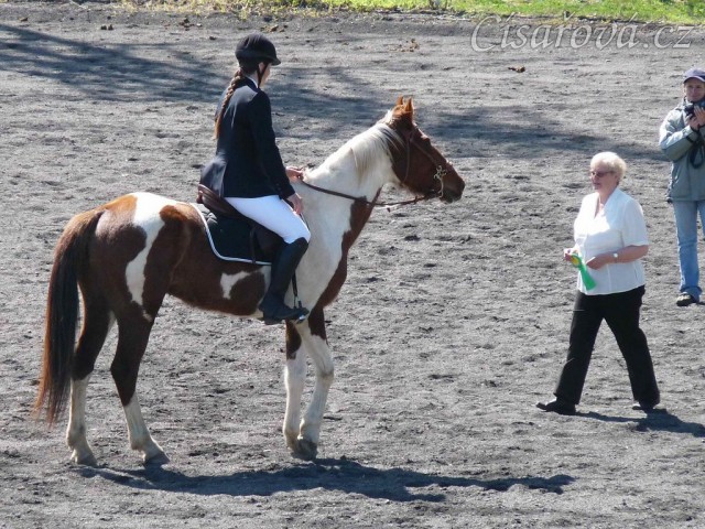 Vikina při dekorování soutěže Z - 5.místo