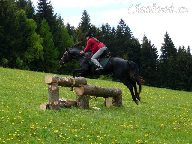 Carthago a skok přes kolmák do svahu