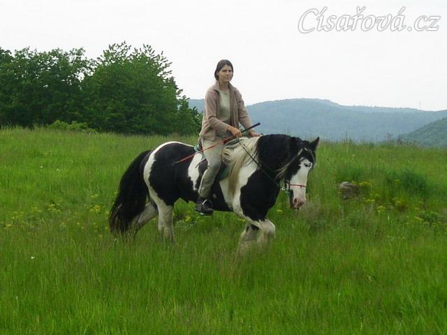 Bas na jedné z prvních vyjížďek