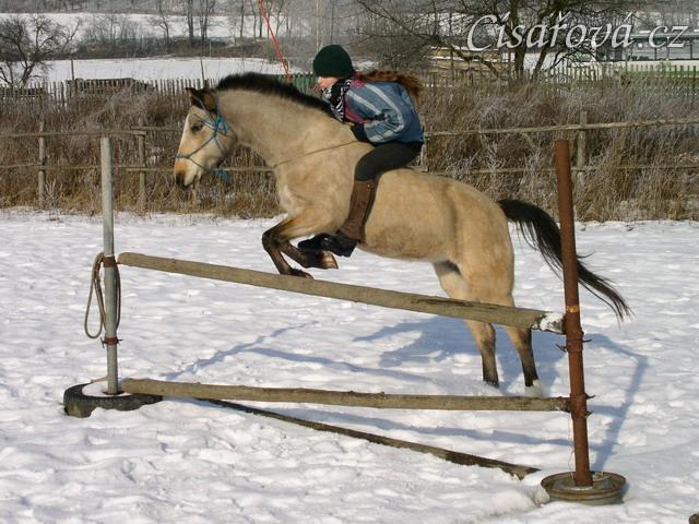 Skok bez sedla a řízení