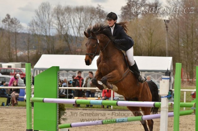 Plvní letošní závody Klatovy duben 2013, Bára