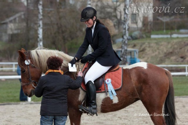 Plvní letošní závody Klatovy duben 2013, Vikina získala 4. místo