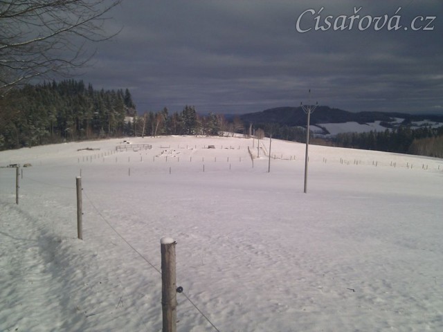 Občas jsme měli trochu sněhu...