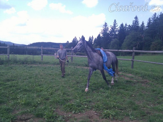 Před samotným obsednutím Cail jezdil s plachtou