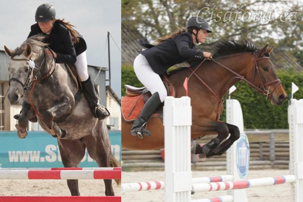 15.5.2014 - Vesna a Ascara úspěšné na skokovém KMK čtyřletých klisen: Vesna získala 2. místo a Ascara 5. místo:-)