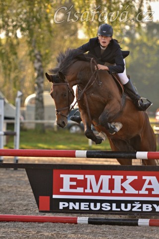 Bára, parkur stupně ZL, Klatovy 20.9.2014. . Foto Jiří Smetana, www.js-foto.cz