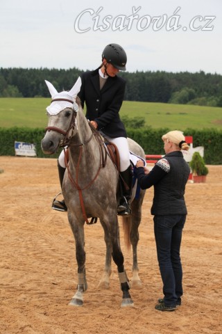 Vesna, KMK čtyřletých koní ve skocích (ZL) - 4. místo, Tachov 13.8.2014