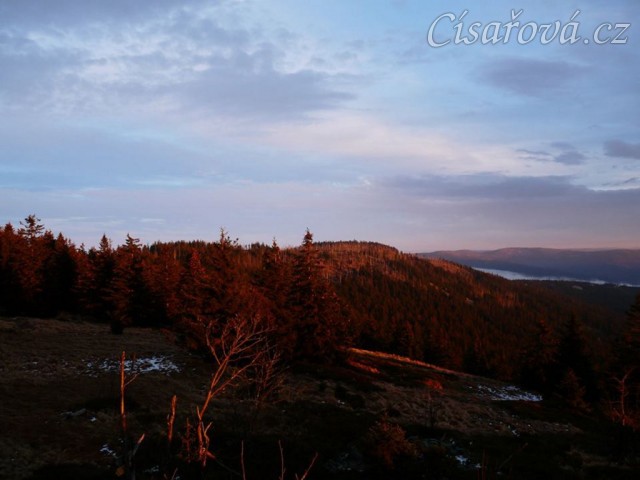 Výlet, státní hranice, Jezerní hora