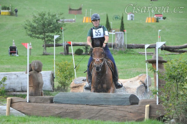 Bára 3.místo všestrannost S (CNC*), Borová 20.9.