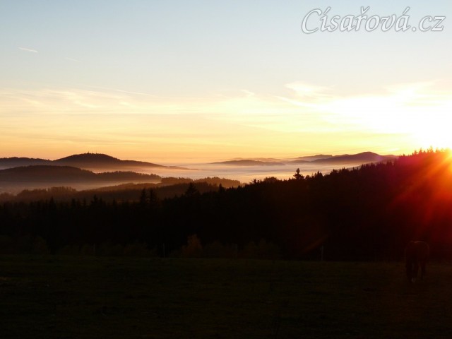 Mlhavá podzimní rána