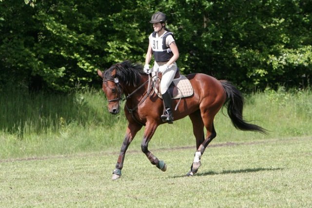 Příprava před startem crossu
