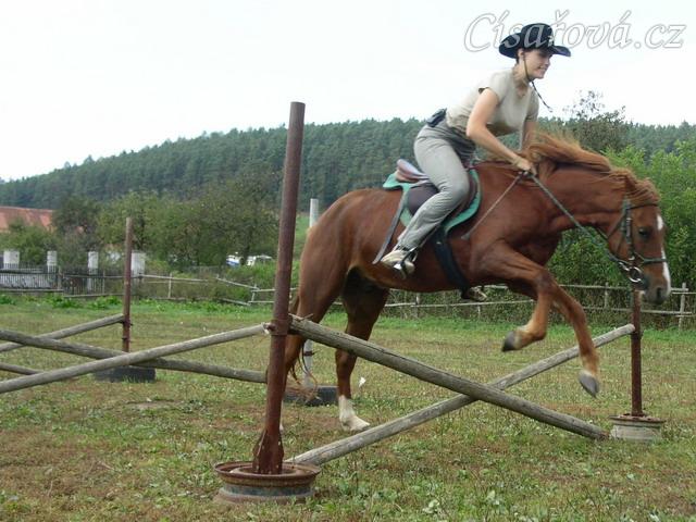 Skákání skokové řady - malý skok
