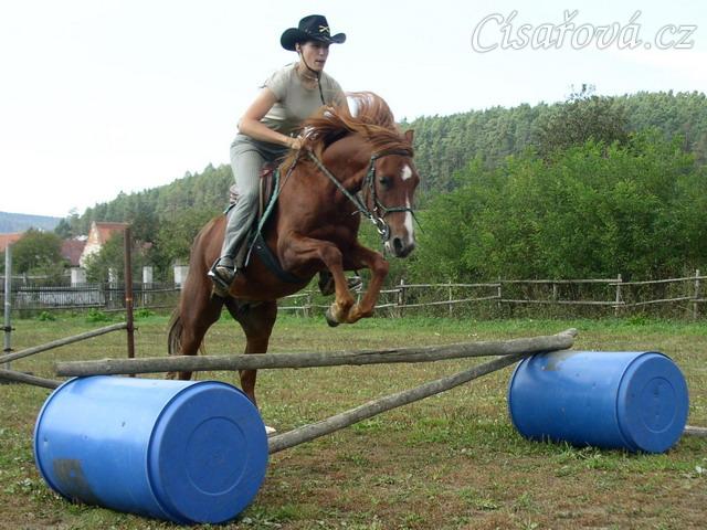Skákání skokové řady - kolmák