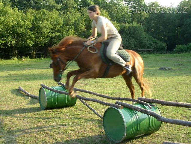 První skok dvojskoku v parkuru